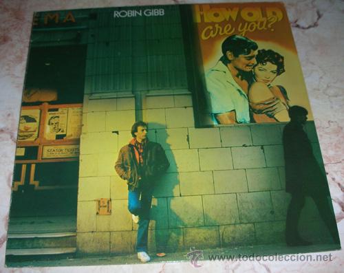 Discos de vinilo: ROBIN GIBB - HOW OLD ARE YOU - LP 1983 - Foto 1