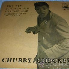 Discos de vinilo: CHUBBY CHECKER - THE FLY - EP 1962. Lote 43169762