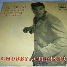 Discos de vinilo: CHUBBY CHECKER - THE TWIST - EP 1961. Lote 43169767