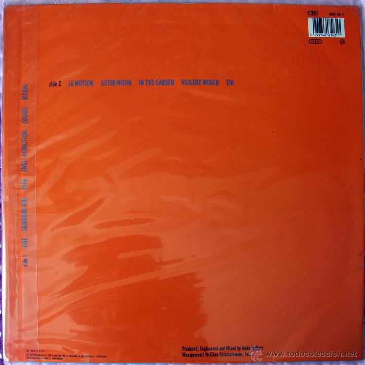 Discos de vinilo: THE FRONT - LP - 1989 CBS - ROCK - Foto 2