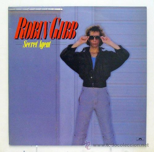 Discos de vinilo: Robin Gibb - Secret Agent (LP Vinilo. Original 1984) - Foto 1