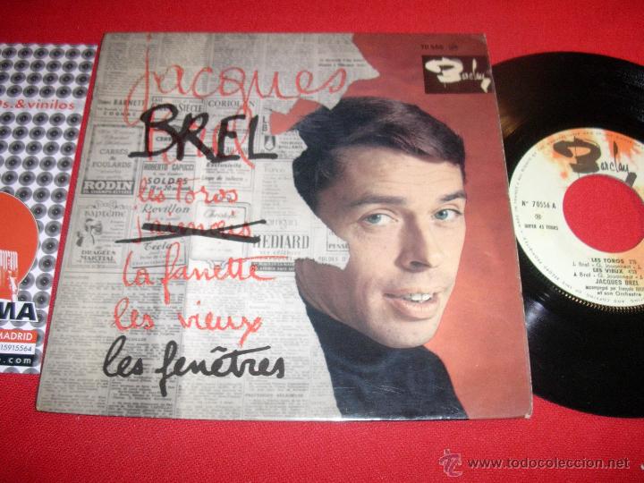 Dischi in vinile: jacques brel les toros france  1963  ep