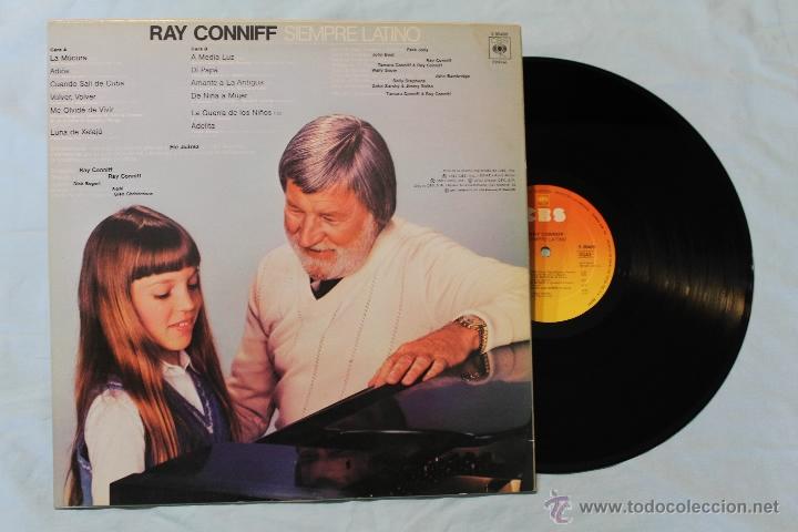 Discos de vinilo: RAY CONNIFF SIEMPRE LATINO LP VINILO CBS SPAIN 1981 - Foto 2