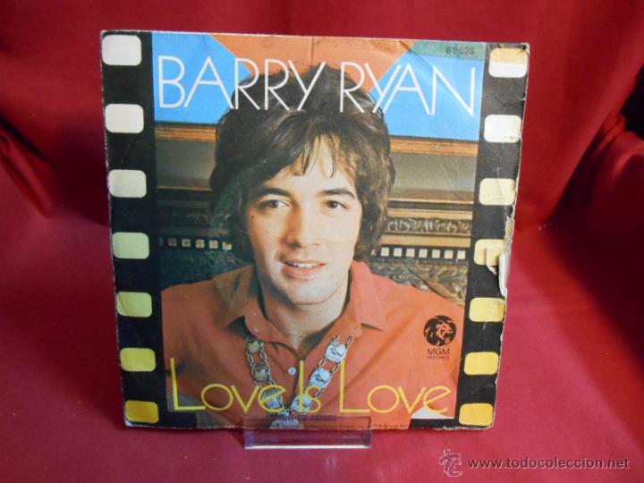 Discos de vinilo: SINGLE - BARRY RYAN -LOVE IS LOVE- - Foto 1
