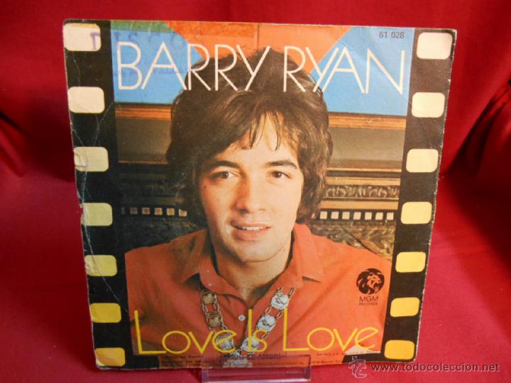 Discos de vinilo: SINGLE - BARRY RYAN -LOVE IS LOVE- - Foto 2