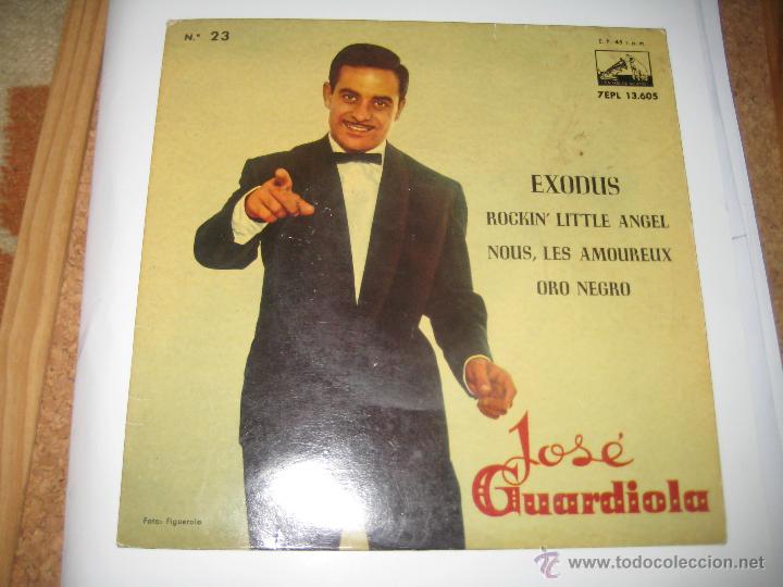 Discos de vinilo: Jose Guardiola - EP Exodus + 3 - Foto 1