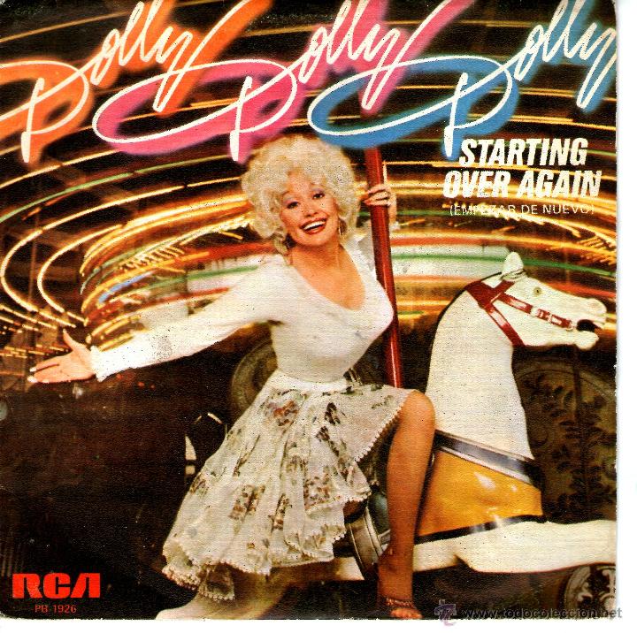 Discos de vinilo: DOLLY PARTON - STARTING OVER AGAIN - Foto 1