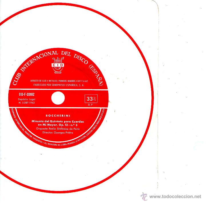 Discos de vinilo: BOCCHERINI DISCOFLEX - Foto 2