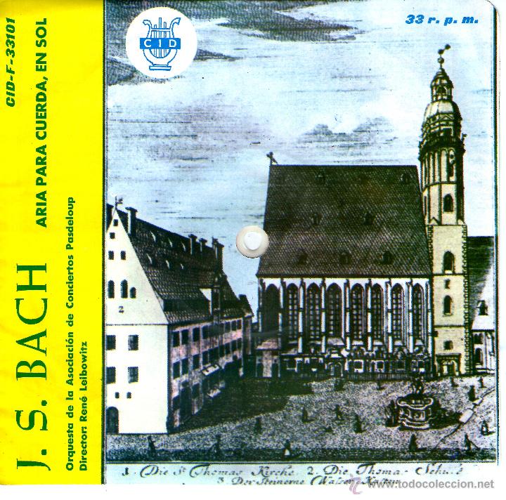 Discos de vinilo: DISCOFLEX J.S.BACH - Foto 1