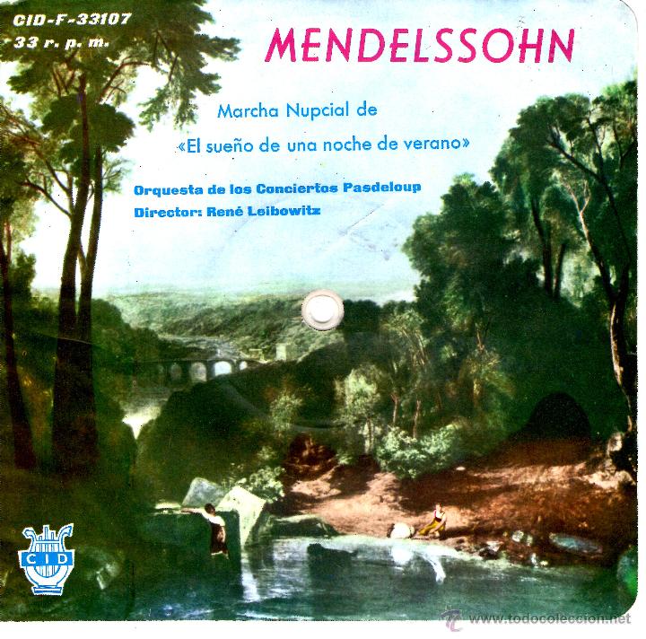 Discos de vinilo: DISCOFLEX MENDELSSOHN - Foto 1