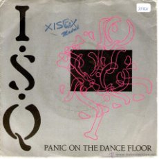 Discos de vinilo: I.S.Q PANIC ON THE DANCE FLOOR. Lote 43207255
