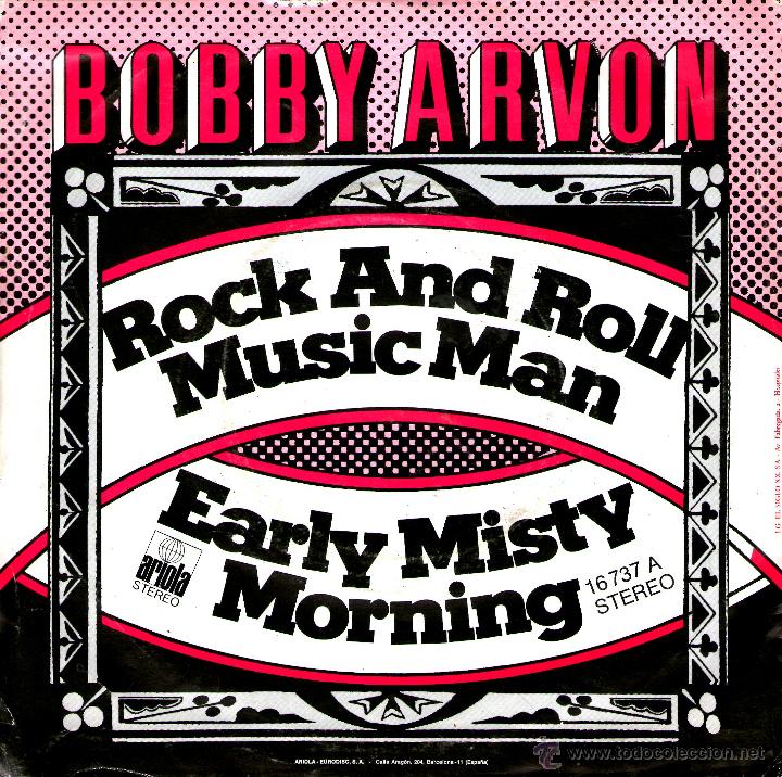 Discos de vinilo: BOBBY ARVON &ndash; ROCK AND ROLL - Foto 2