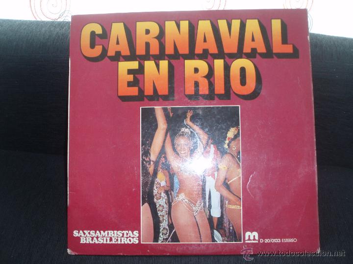 Vinyl records: carnaval en rio-saxsambistas brasileiros