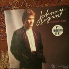 Discos de vinilo: SINGLE DE JOHNNY LOGAN-TITULO HOLD ME NOW- Nº 1 EUROVISION 1987- ORIGINAL DEL 87- NUEVO A ESTRENAR. Lote 43227094