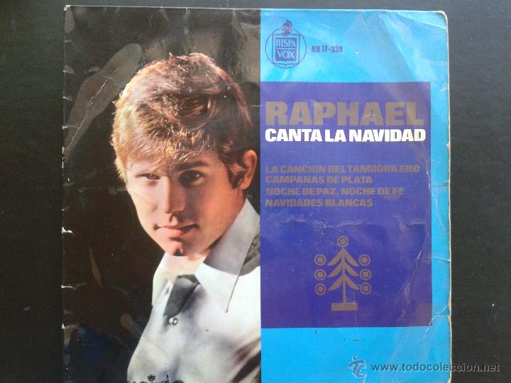 Discos de vinilo: EP- RAPHAEL **CANTA LA NAVIDAD**** 1965 HISPAVOX.**** - Foto 1