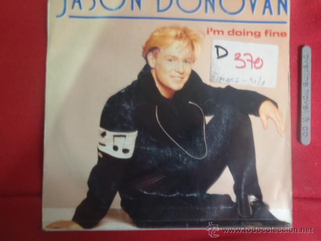 Discos de vinilo: JASON DONOVAN I M DOING FINE. - Foto 1