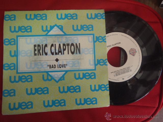 Discos de vinilo: ERIC CLAPTON BAD LOVE - Foto 1