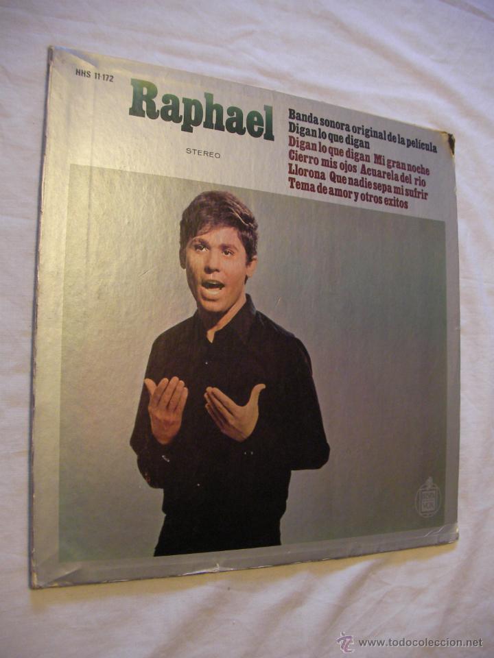 Discos de vinilo: ANTIGUO LP RAPHAEL ---- - Foto 1