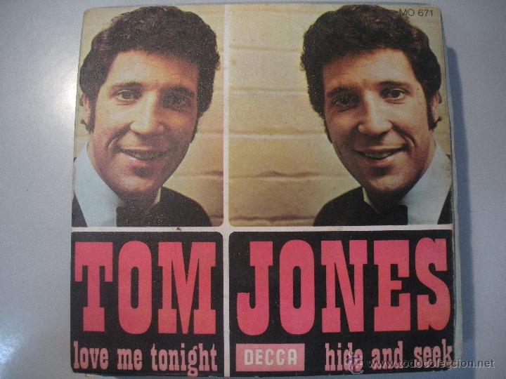 Discos de vinilo: MAGNIFICO SINGLE DE - TOM -JONES. - Foto 1