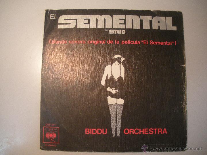 Discos de vinilo: MAGNIFICO SINGLE DE - EL - SEMENTAL - THE STUD - - Foto 1