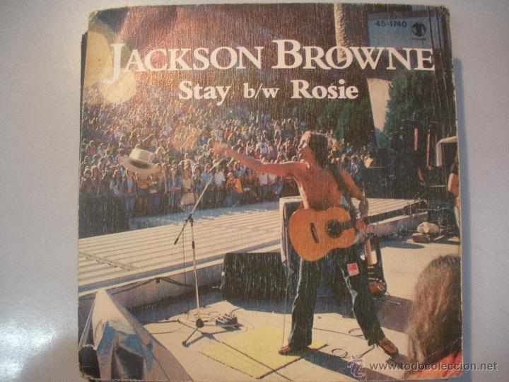 Discos de vinilo: MAGNIFICO SINGLE DE - JACKSON - BROWNE - - Foto 1