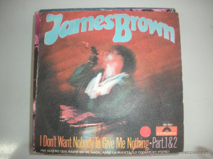 Discos de vinilo: MAGNIFICO SINGLE DE - JAMES - BROWN - - Foto 1
