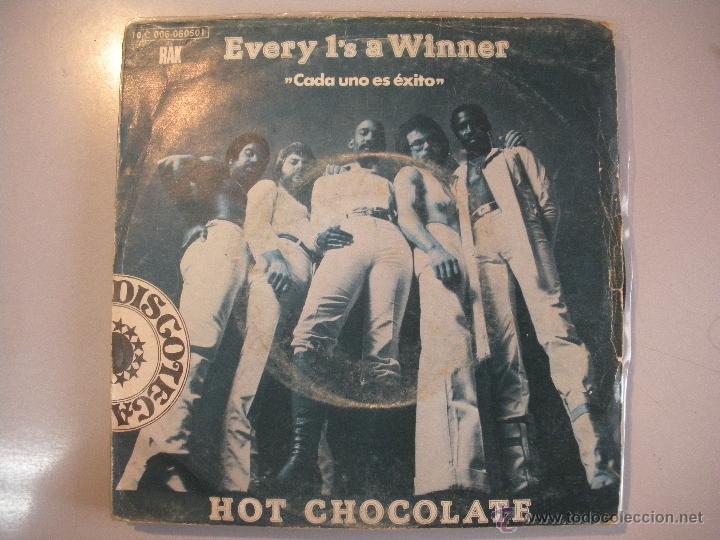 Discos de vinilo: MAGNIFICO SINGLE DE - HOT - CHOCOLATE - - Foto 1