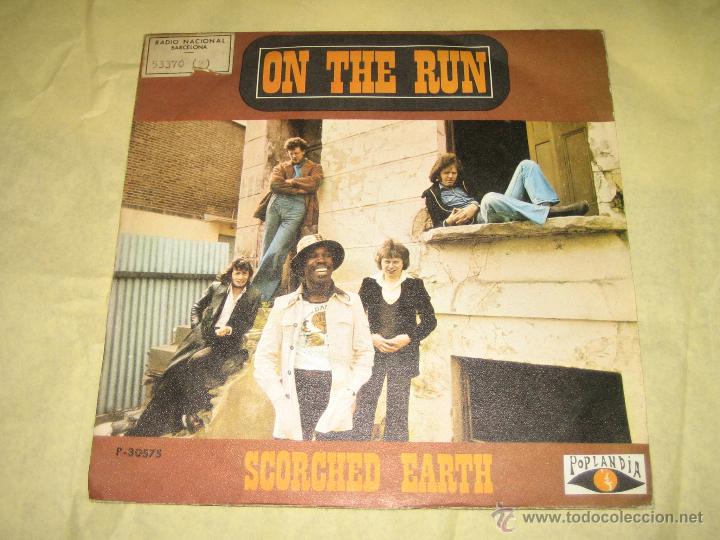 Discos de vinilo: SCORCHED EARTH - ED. SPAIN   1974 - Foto 1