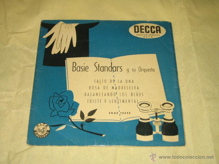 Discos de vinilo: BASIE - ED. ESPA&Ntilde;OLA 1958 - Foto 1