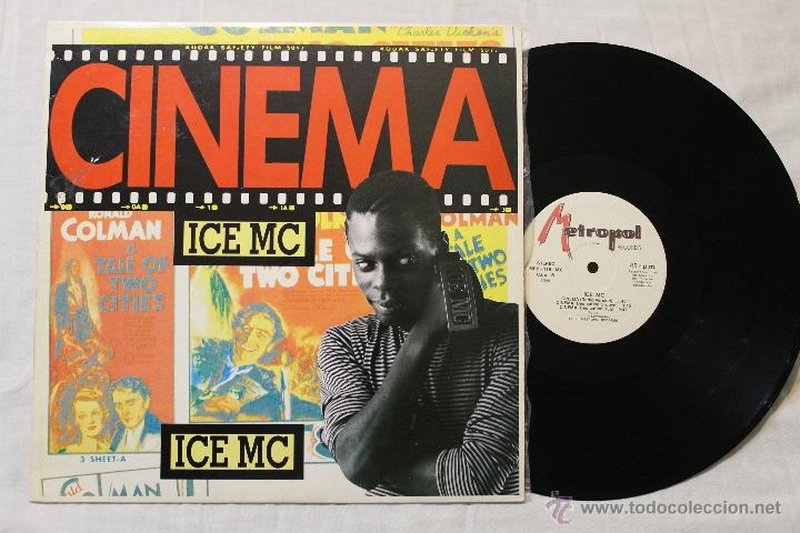 Discos de vinilo: ICE MC CINEMA MAXI VINYL 1990 - Foto 1