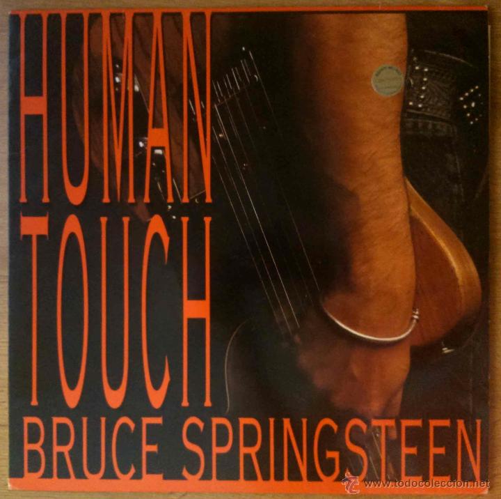 Discos de vinilo: BRUCE SPRINGSTEEN, HUMAN TOUCH. LP ESPA&Ntilde;A CON FUNDA INTERIOR CON LETRAS - Foto 1
