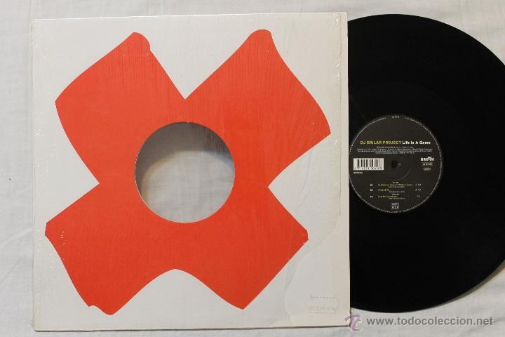 Discos de vinilo: DJ BAILAR PROJECT LIFE IS A GAME MAXI SINGLE VINILO 2001 - Foto 2