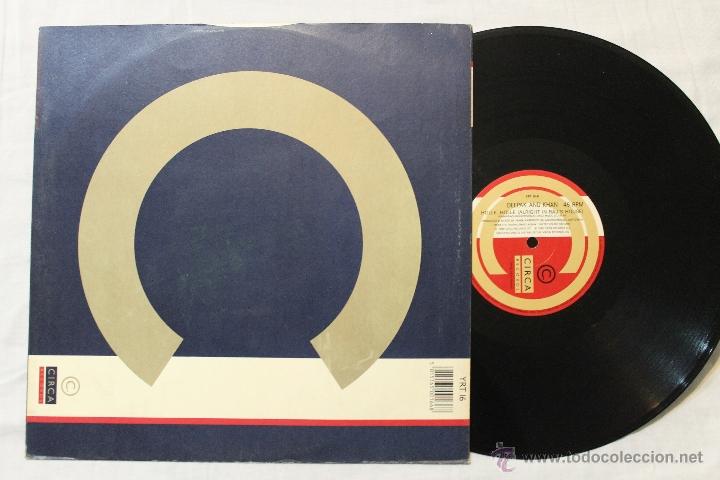 Discos de vinilo: DEEPAK AND KHAN HOLLE, HOLLE MAXI SINGLE VINILO 1988 CIRCA - Foto 2