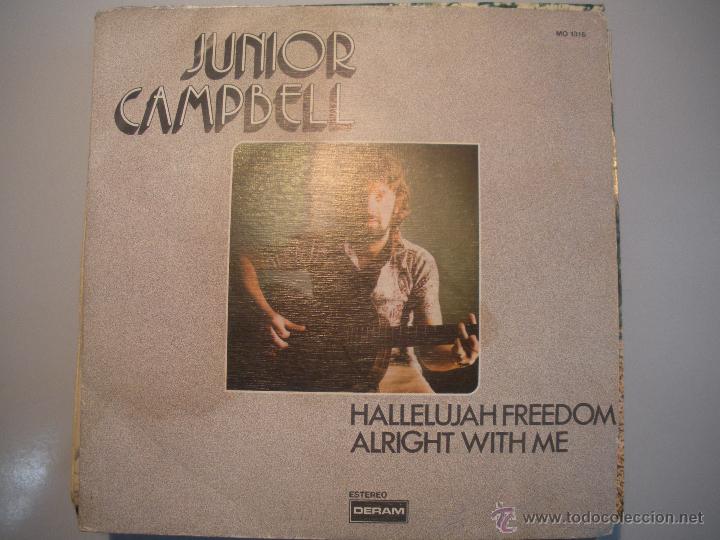 Discos de vinilo: MAGNIFICO SINGLE DE - JUNIOR - CAMPBELL - - Foto 1