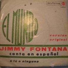 Discos de vinilo: MAGNIFICO SINGLE DE - JIMMY - FONTANA -