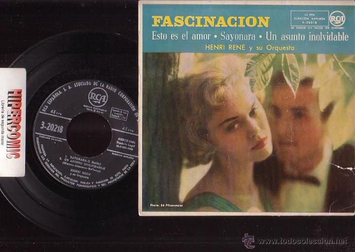 Discos de vinilo: VINILO DISCO HENRI RENE Y SU ORQUESTA - Foto 1
