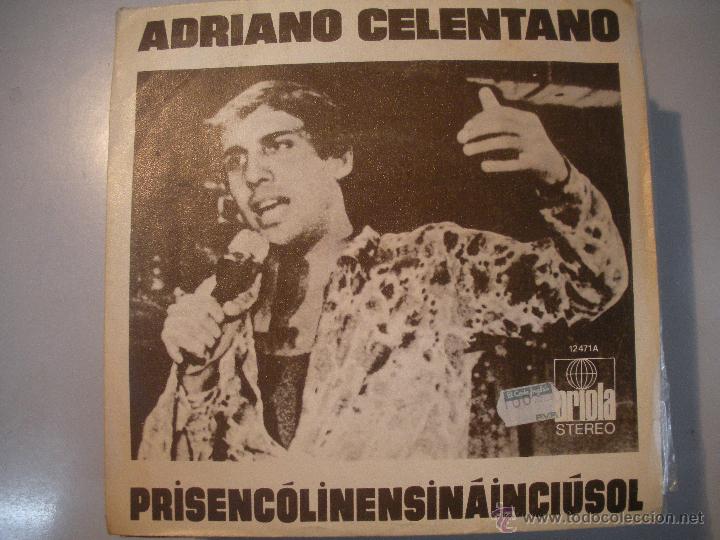 Discos de vinilo: MAGNIFICO SINGLE - DE - ADRIANO - CELENTANO - - Foto 1