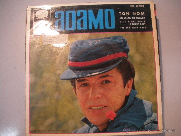 Discos de vinilo: MAGNIFICO SINGLE DE - ADAMO - - Foto 1