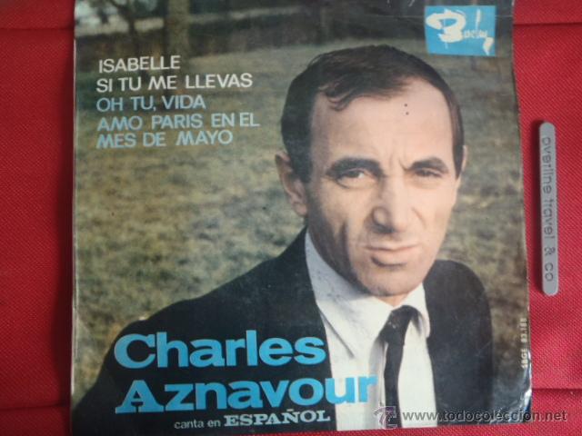 Discos de vinilo: CHARLES AZNAVOUR CANTA EN ESPA&Ntilde;OL. - Foto 1