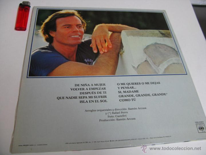 Discos de vinilo: vinilo de julio iglesias - Foto 2