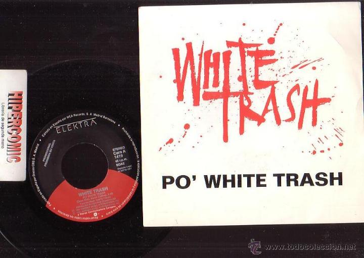 Discos de vinilo: VINILO DISCO WHITE TRASH - PO WHITE TRASH - Foto 1