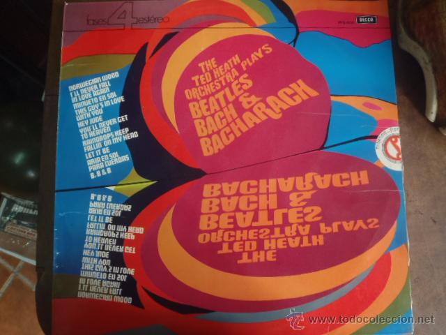 Discos de vinilo: LOS BEATLES BACH Y BACHARACH. - Foto 1