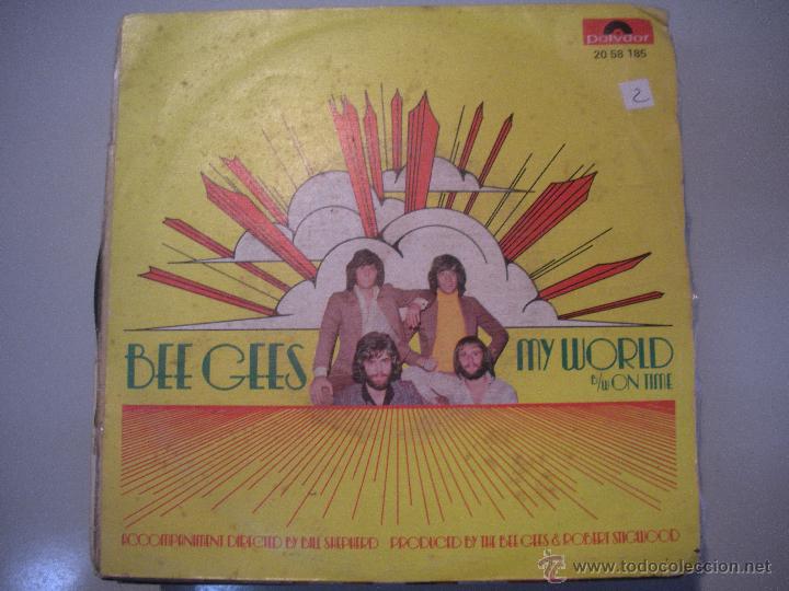 Discos de vinilo: MAGNIFICO SINGLE DE - BEE -GEES - - Foto 1
