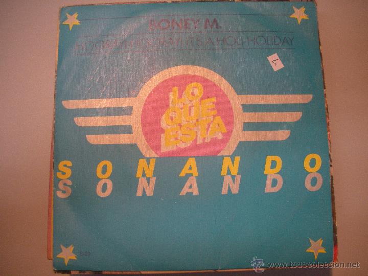 Discos de vinilo: MAGNIFICO SINGLE DE BONEY - M - - Foto 1