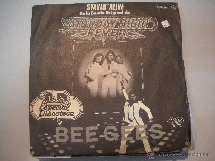 Discos de vinilo: MAGNIFICO SINGLE DE - BEE -GEES - - Foto 1