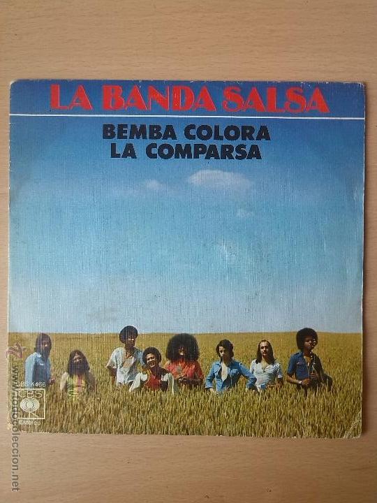 Discos de vinilo: single la banda salsa. bemba colora. cbs 1976 - Foto 1