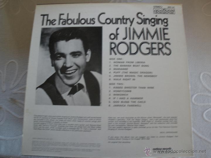 Discos de vinilo: THE FABULOUS COUNTRY SINGING - Foto 2