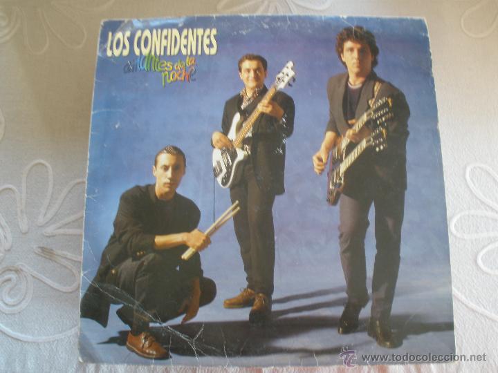 Discos de vinilo: LOS CONFIDENTES - AMANTES DE LA NOCHE - Foto 1