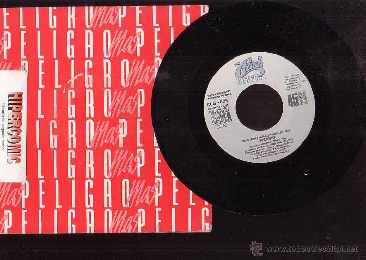 Discos de vinilo: MAS PELIGRO 2&ordm; SINGLE EXTRAIDO DEL LP - EL TUNEL DEL TIEMPO - - Foto 1
