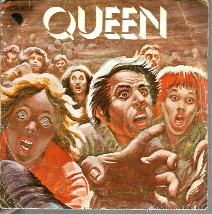 Discos de vinilo: SG QUEEN : SPREAD YOUR WINGS - Foto 1